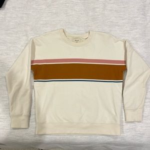 Madewell (Re)Sourced Mainstay Sweatshirt in Kimball stripe